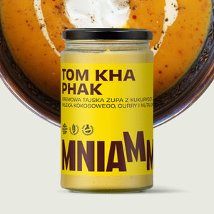 Tom Kha Phak - Tajska zupa z kukurydzy i mleka kokosowego