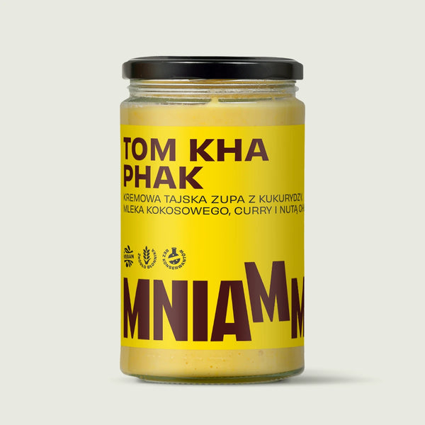 Tom Kha Phak - Tajska zupa z kukurydzy i mleka kokosowego