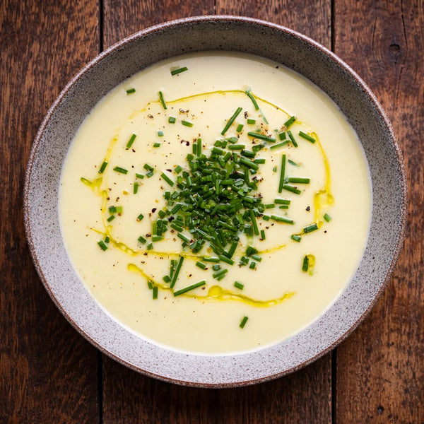 Vichyssoise - Francuski krem z pora i ziemniaków