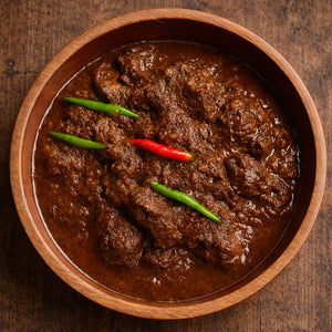 Rendang - Długo duszona wołowina w malajskim curry