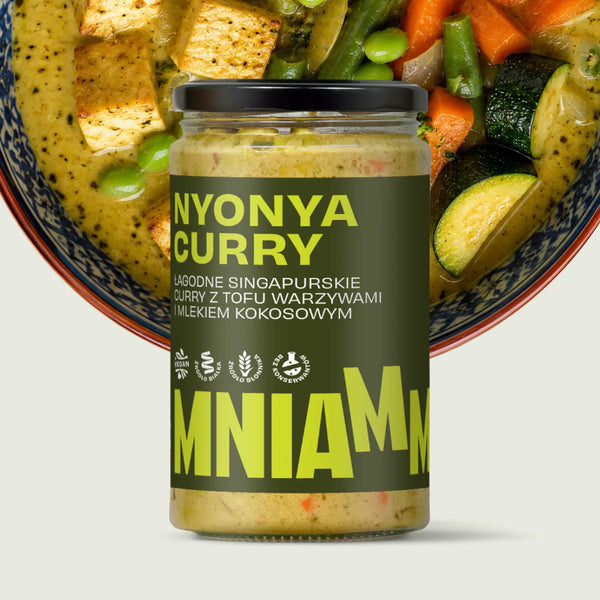 Nyonya Curry - Tofu w łagodnym curry z warzywami