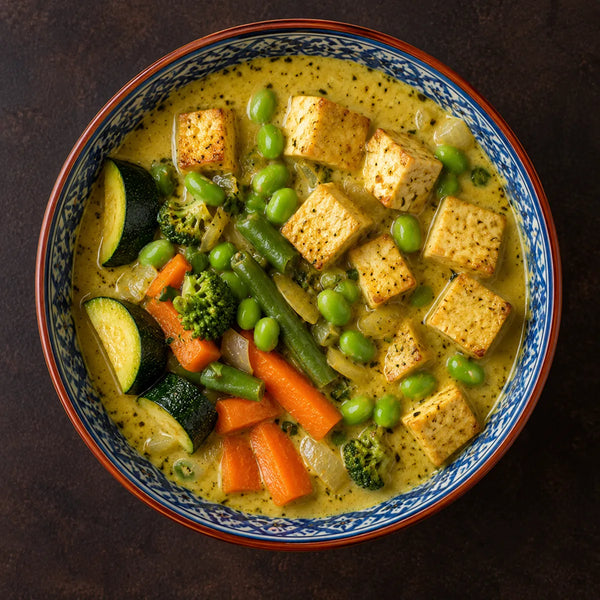 Nyonya Curry - Tofu w łagodnym curry z warzywami