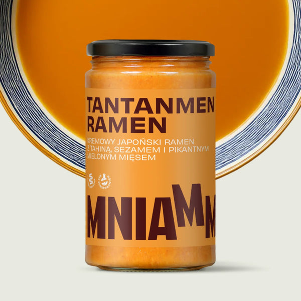 Tantanmen Ramen - Kremowy japoński ramen z tahiną i mięsem
