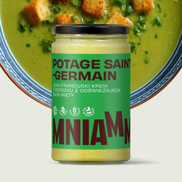 Potage Saint-Germain - Francuski krem z groszku