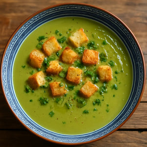 Potage Saint-Germain - Francuski krem z groszku