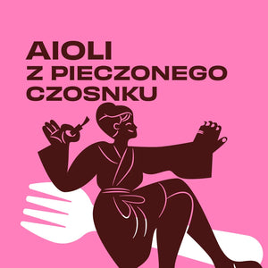 Aioli z Pieczonego Czosnku
