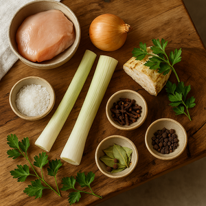 BULION DROBIOWY  wywar z kury z przyprawami