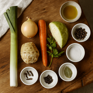 BULION WARZYWNY  wywar z warzyw z przyprawami