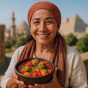 FALAFEL & SHAKSHUKA  falafel w pomidorach