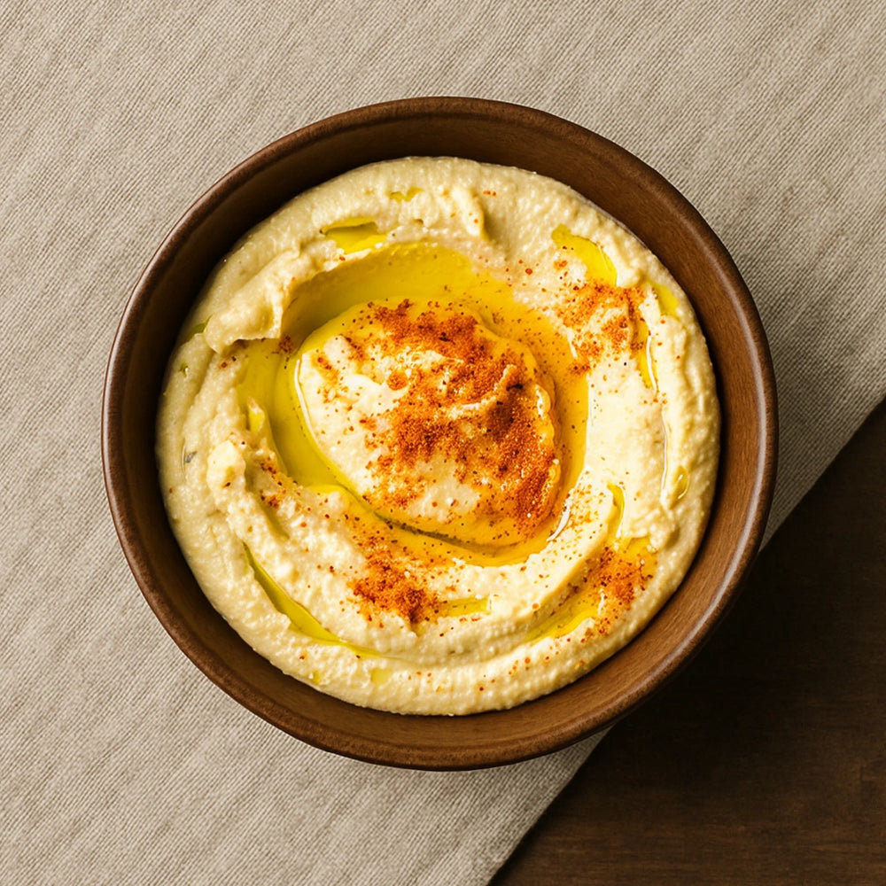 Hummus - autentyczny, mocno tahinowy!