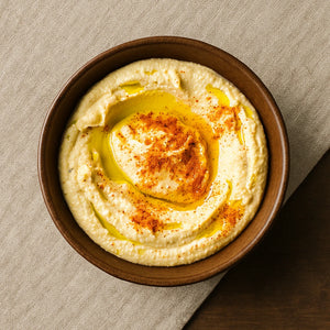 Hummus - autentyczny, mocno tahinowy!