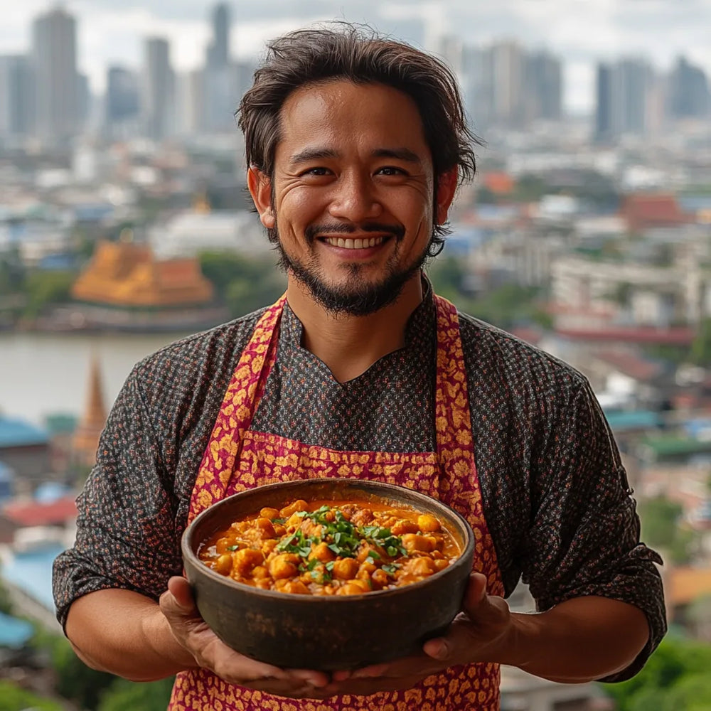 MASSAMAN CURRY  batat, curry, orzeszki ziemne