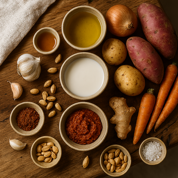 MASSAMAN CURRY  batat, curry, orzeszki ziemne