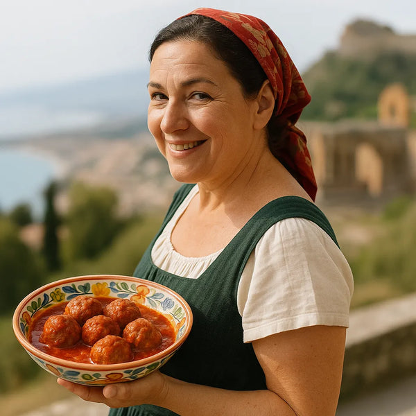 POLPETTE DELLA MAMMA  klopsiki, sos z pomidorów
