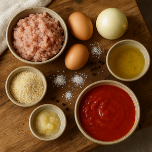 POLPETTE DELLA MAMMA  klopsiki, sos z pomidorów