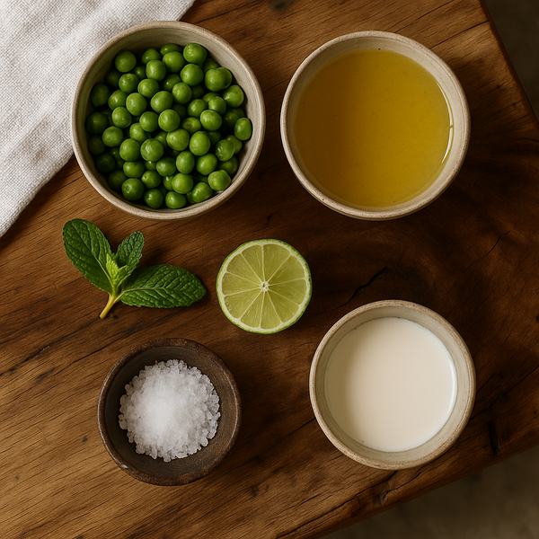 POTAGE SAINT-GERMAIN  groszek, bulion, mięta