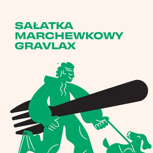 Sałatka Marchewkowy Gravlax