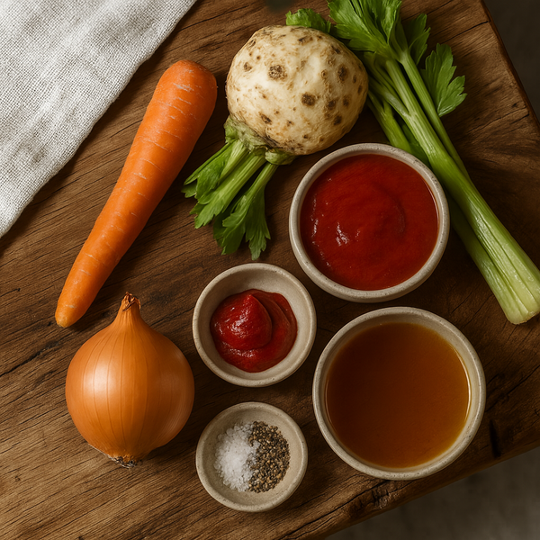 ZUPPA DI POMODORO  pomidory, bulion, warzywa