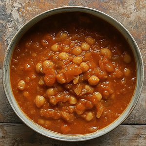 Tikka Masala-cieciorka w aromatycznym pomidorowym sosie