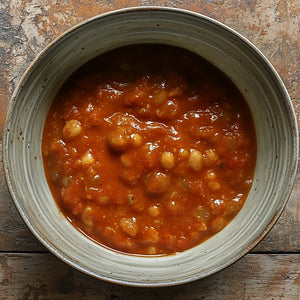 TIKKA MASALA  ciecierzyca, curry, pomidory